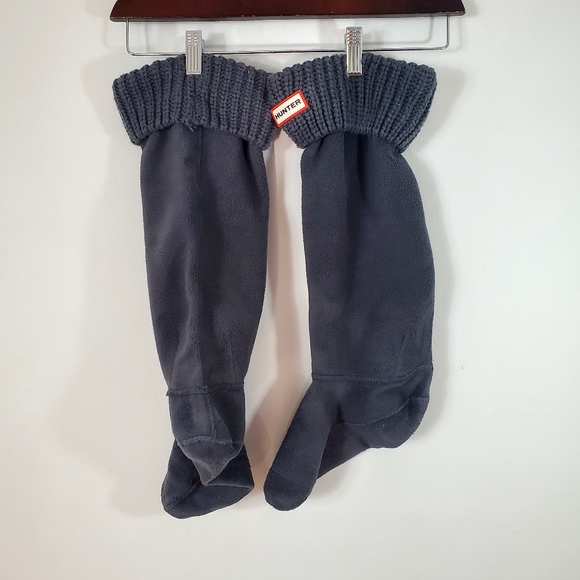 Hunter Boot Liner Fleece- socks Size L - Picture 5 of 9